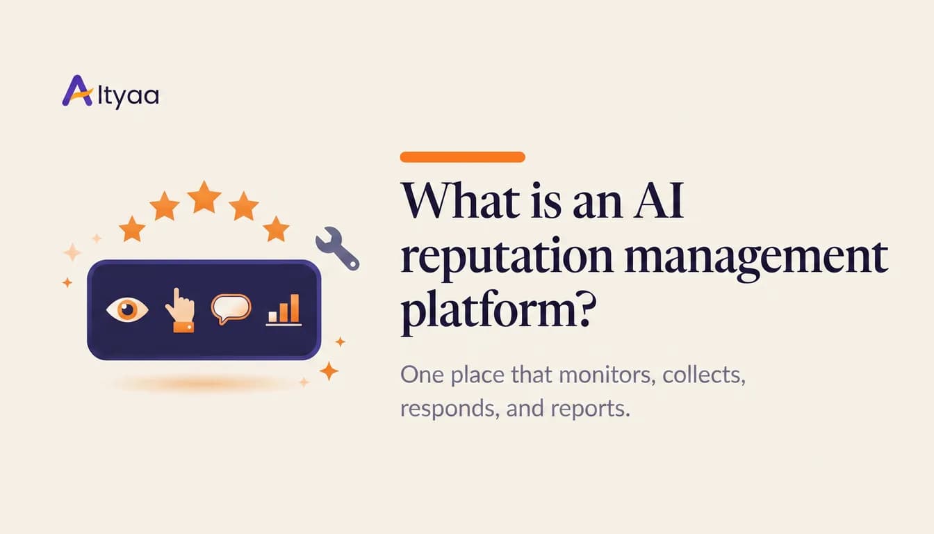 Cover Image for What Is an AI Reputation Management Platform?